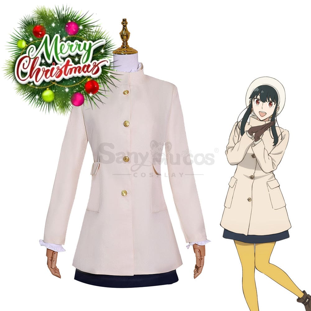 【In Stock】Anime Spy X Family Code: White Cosplay Yor Forger Costume Costumes