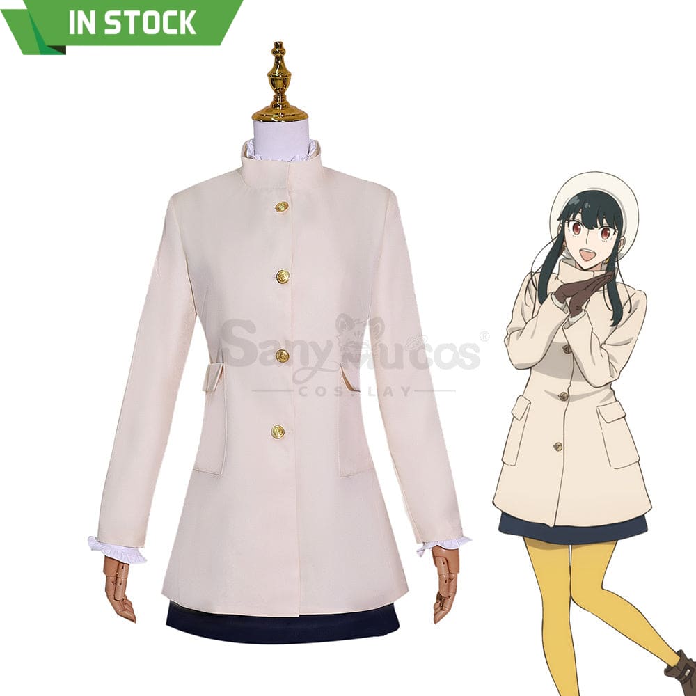 【In Stock】Anime Spy X Family Code: White Cosplay Yor Forger Costume Costumes