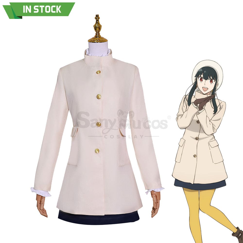 【In Stock】Anime Spy X Family Code: White Cosplay Yor Forger Costume Costumes