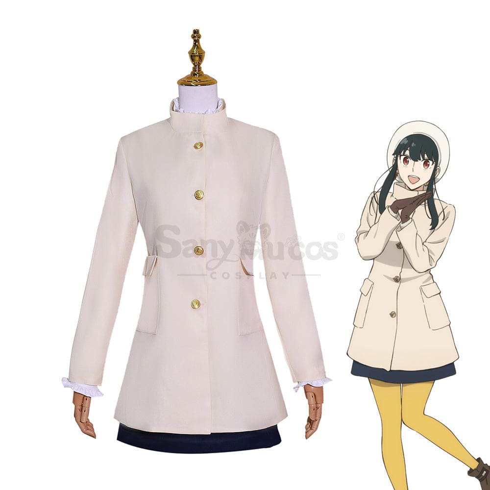 【In Stock】Anime Spy X Family Code: White Cosplay Yor Forger Costume Costumes