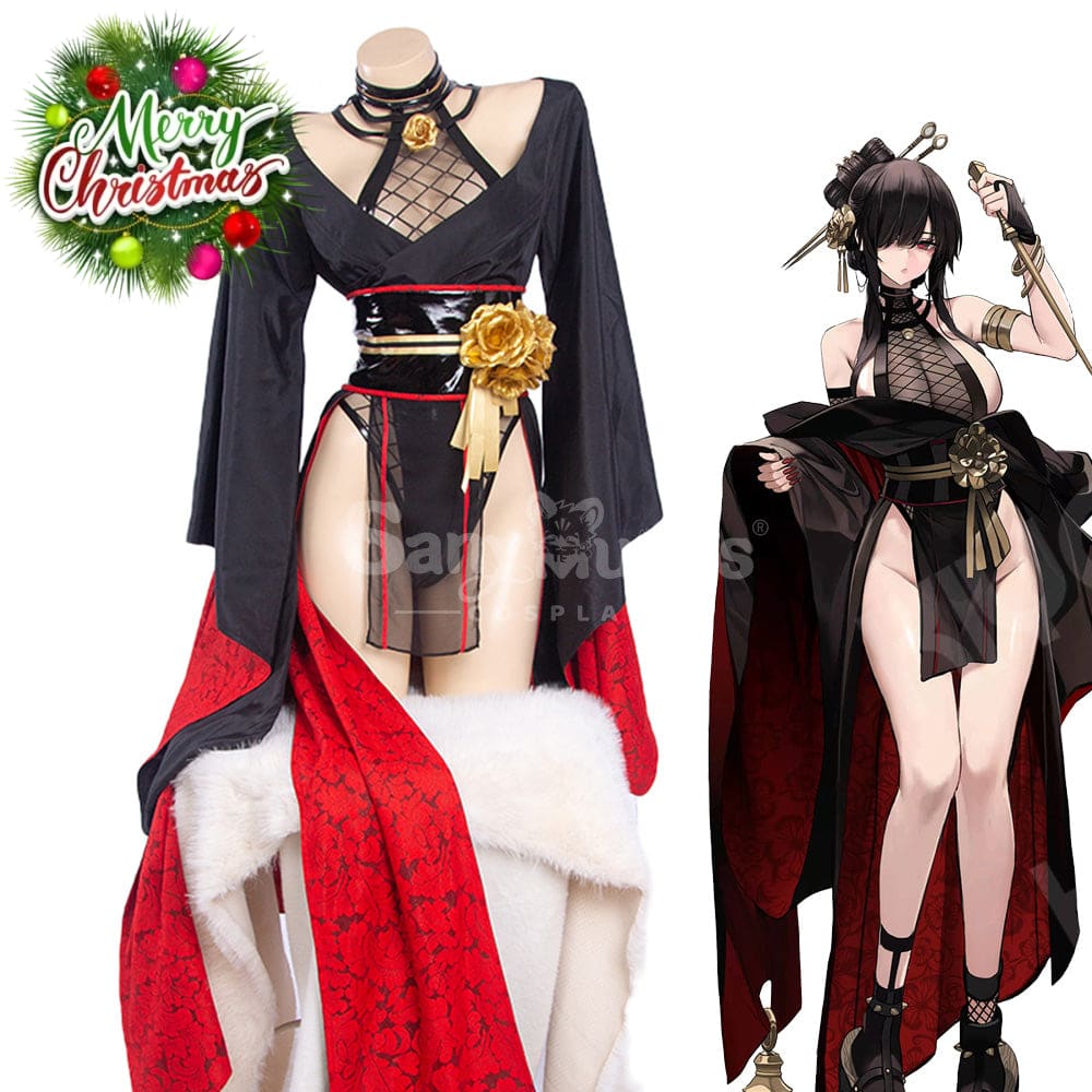 【In Stock】Anime Spy X Family Cosplay Yor Forger Kimono Costume Costumes