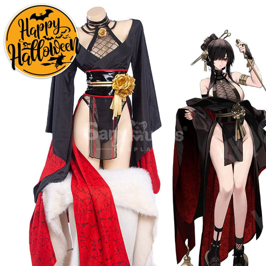 【In Stock】Anime Spy X Family Cosplay Yor Forger Kimono Costume Costumes 1000