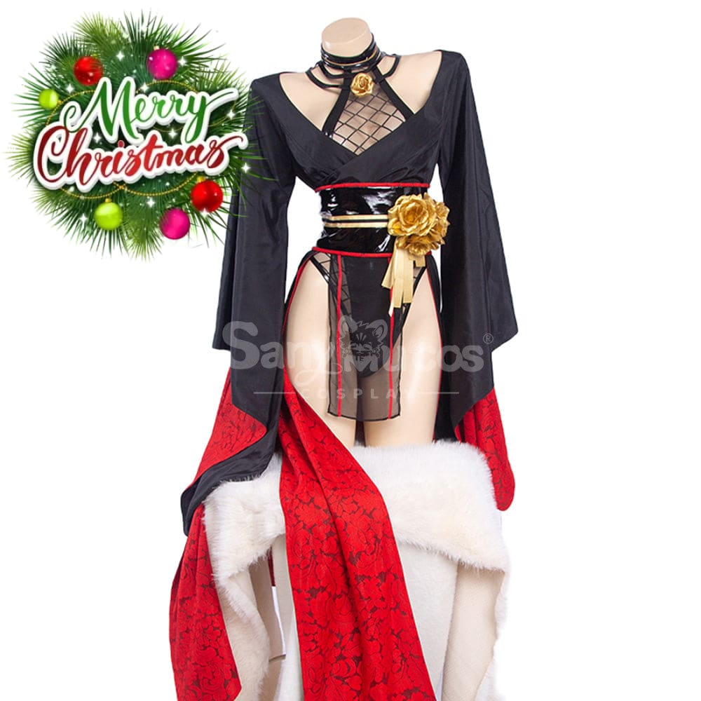 【In Stock】Anime Spy X Family Cosplay Yor Forger Kimono Costume Costumes