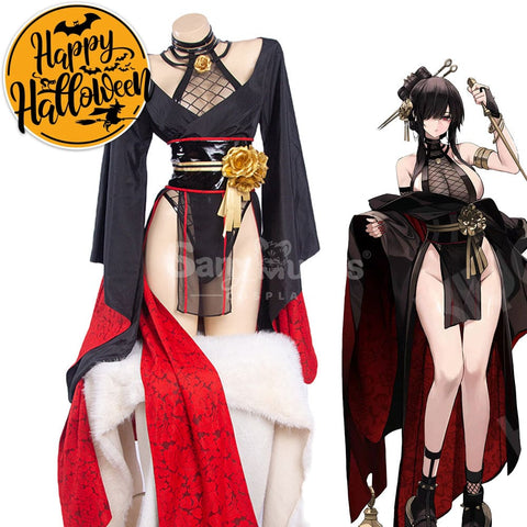 【In Stock】Anime Spy X Family Cosplay Yor Forger Kimono Costume Costumes