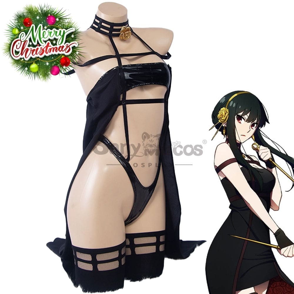 【In Stock】Anime Spy X Family Cosplay Yor Forger Sexy Costume Costumes