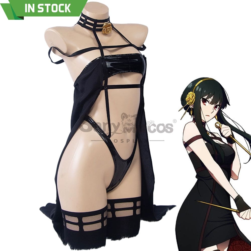 【In Stock】Anime Spy X Family Cosplay Yor Forger Sexy Costume Costumes