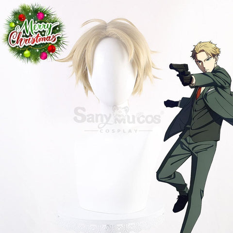【In Stock】Anime Spy X Family Twilight Loid Forger Cosplay Wig Short Blond Wigs