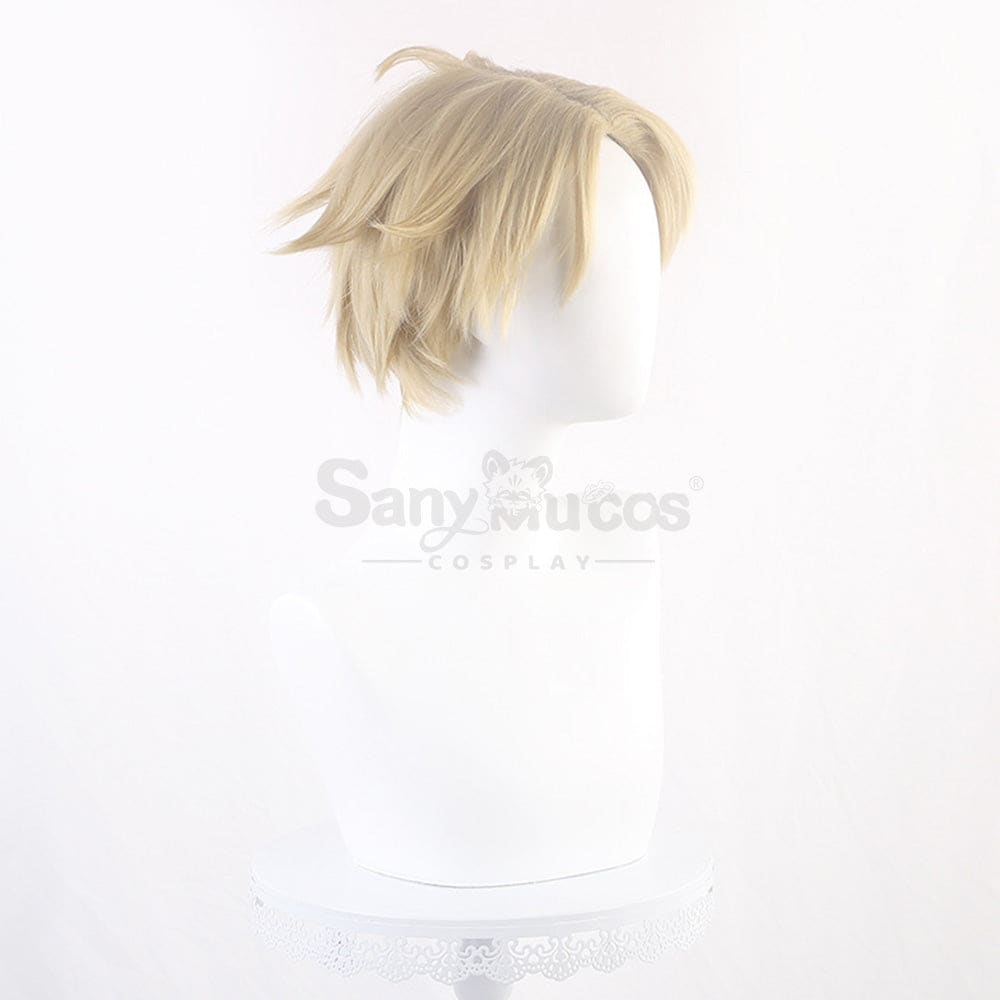 【In Stock】Anime Spy X Family Twilight Loid Forger Cosplay Wig Short Blond Wigs