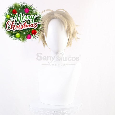 【In Stock】Anime Spy X Family Twilight Loid Forger Cosplay Wig Short Blond Wigs