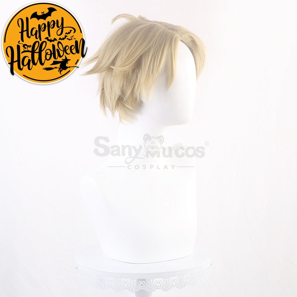 【In Stock】Anime Spy X Family Twilight Loid Forger Cosplay Wig Short Blond Wigs