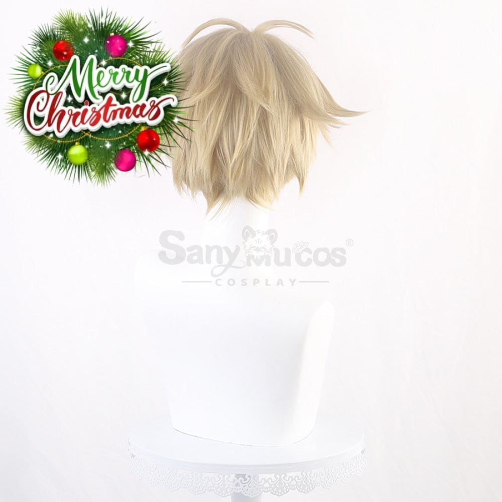 【In Stock】Anime Spy X Family Twilight Loid Forger Cosplay Wig Short Blond Wigs