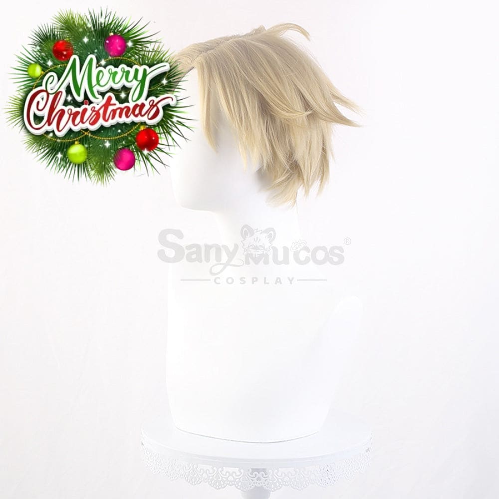 【In Stock】Anime Spy X Family Twilight Loid Forger Cosplay Wig Short Blond Wigs