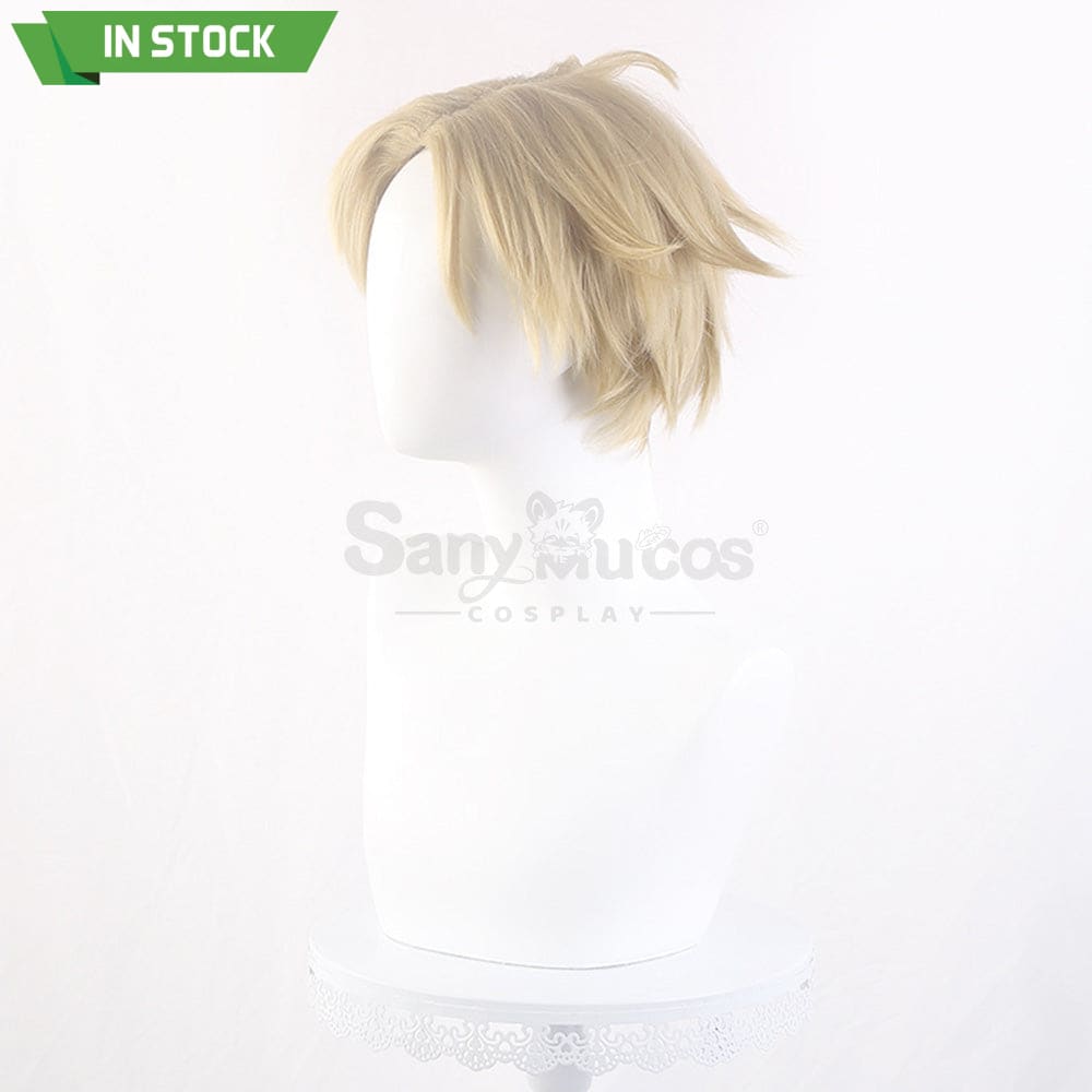 【In Stock】Anime Spy X Family Twilight Loid Forger Cosplay Wig Short Blond Wigs