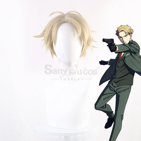 【In Stock】Anime Spy X Family Twilight Loid Forger Cosplay Wig Short Blond Wigs