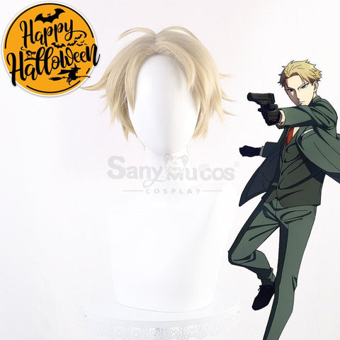 【In Stock】Anime Spy X Family Twilight Loid Forger Cosplay Wig Short Blond Wigs