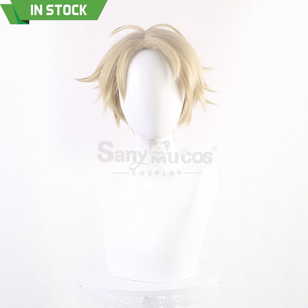 【In Stock】Anime Spy X Family Twilight Loid Forger Cosplay Wig Short Blond Wigs