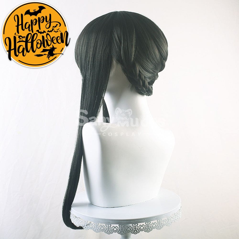 【In Stock】Anime Spy X Family: Yor Forger Thorn Princess Wig Assassin Cosplay Long Black 68Cm Wigs