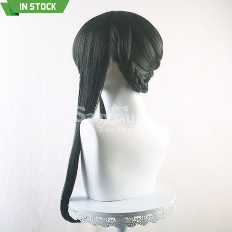 【In Stock】Anime Spy X Family: Yor Forger Thorn Princess Wig Assassin Cosplay Long Black 68Cm Wigs