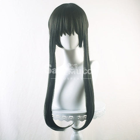 【In Stock】Anime Spy X Family: Yor Forger Thorn Princess Wig Assassin Cosplay Long Black 68Cm Wigs