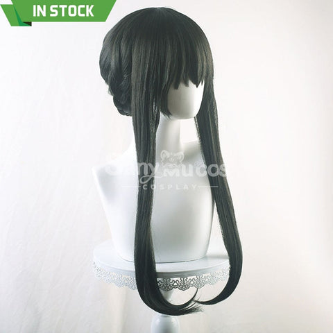 【In Stock】Anime Spy X Family: Yor Forger Thorn Princess Wig Assassin Cosplay Long Black 68Cm Wigs