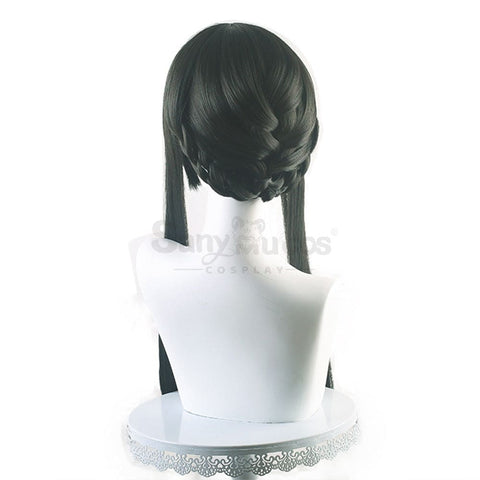 【In Stock】Anime Spy X Family: Yor Forger Thorn Princess Wig Assassin Cosplay Long Black 68Cm Wigs
