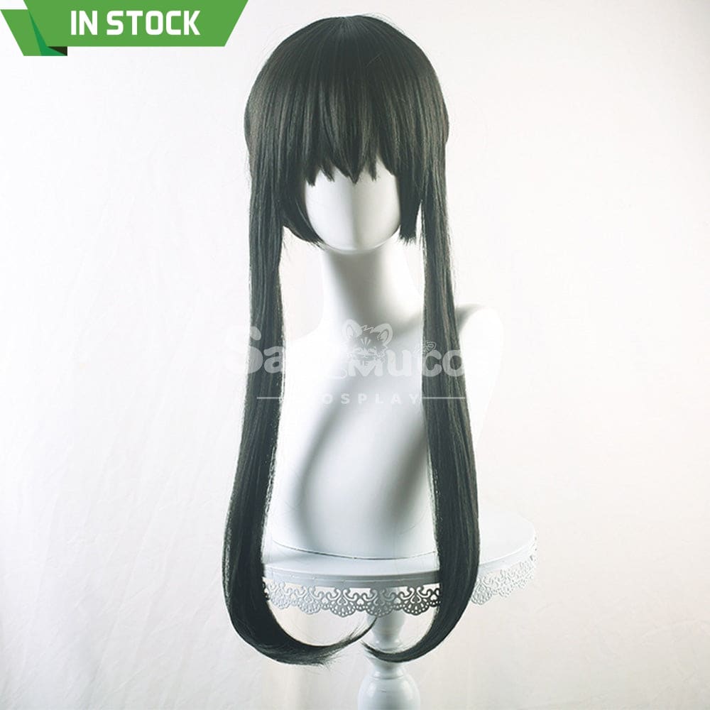 【In Stock】Anime Spy X Family: Yor Forger Thorn Princess Wig Assassin Cosplay Long Black 68Cm Wigs