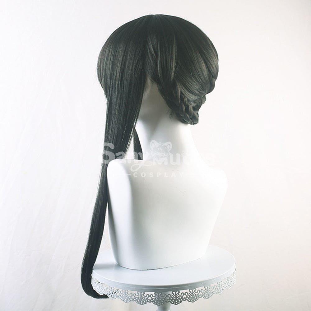 【In Stock】Anime Spy X Family: Yor Forger Thorn Princess Wig Assassin Cosplay Long Black 68Cm Wigs