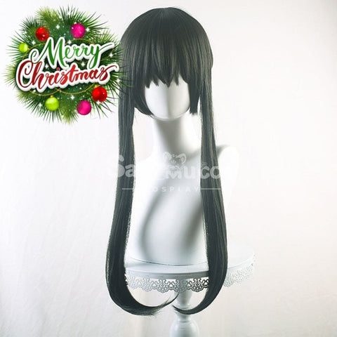 【In Stock】Anime Spy X Family: Yor Forger Thorn Princess Wig Assassin Cosplay Long Black 68Cm Wigs