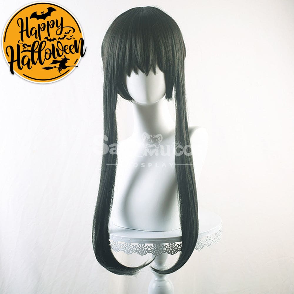 【In Stock】Anime Spy X Family: Yor Forger Thorn Princess Wig Assassin Cosplay Long Black 68Cm Wigs