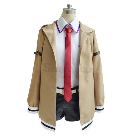 【In Stock】Anime Steins;Gate Cosplay Kurisu Makise Costume Plus Size Costumes