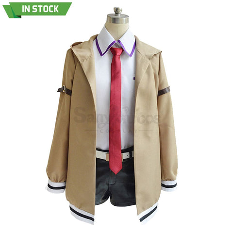 【In Stock】Anime Steins;Gate Cosplay Kurisu Makise Costume Plus Size Costumes