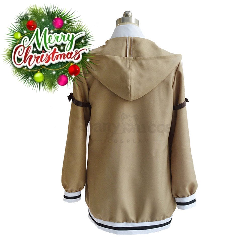 【In Stock】Anime Steins;Gate Cosplay Kurisu Makise Costume Plus Size Costumes