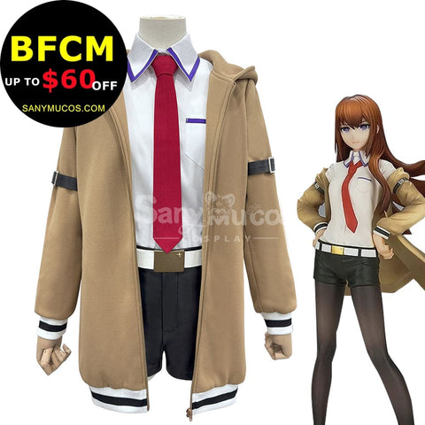 【In Stock】Anime Steins;Gate Cosplay Kurisu Makise Cosplay Costume Premium Edition Cosplay Costumes