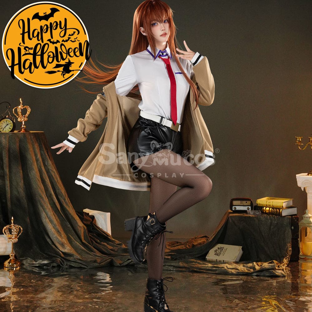 【Pre-Sale】Anime Steins;Gate Cosplay Kurisu Makise Cosplay Costume Premium Edition Cosplay Costumes