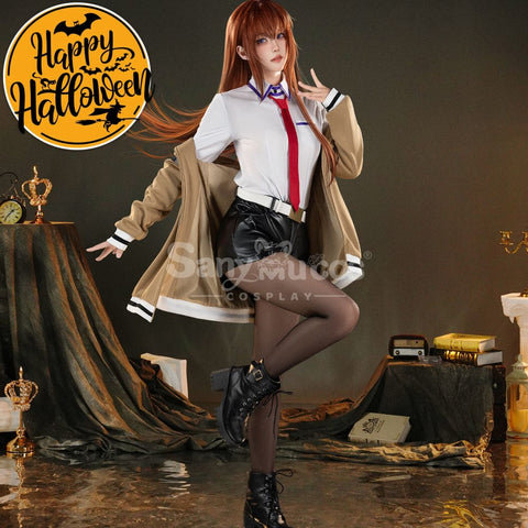 【Pre-Sale】Anime Steins;Gate Cosplay Kurisu Makise Cosplay Costume Premium Edition Cosplay Costumes