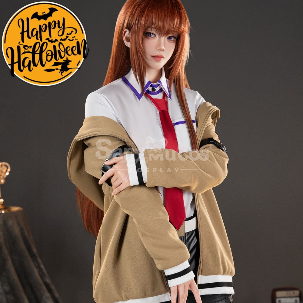 【Pre-Sale】Anime Steins;Gate Cosplay Kurisu Makise Cosplay Costume Premium Edition Cosplay Costumes