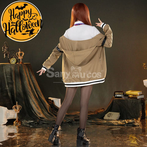 【Pre-Sale】Anime Steins;Gate Cosplay Kurisu Makise Cosplay Costume Premium Edition Cosplay Costumes