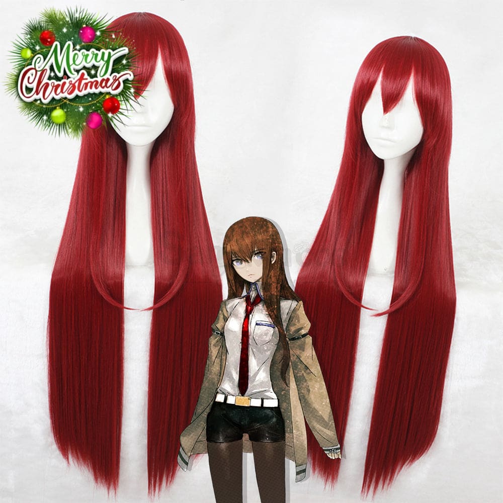 【In Stock】Anime Steins;Gate Cosplay Kurisu Makise Wig Wigs