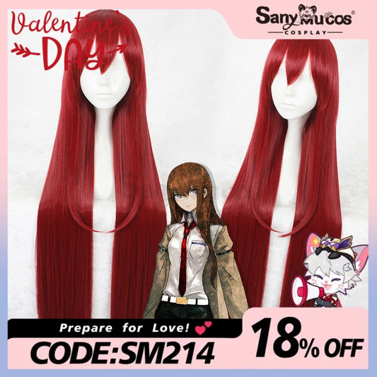 【In Stock】Anime Steins;Gate Cosplay Kurisu Makise Wig Wigs 1000