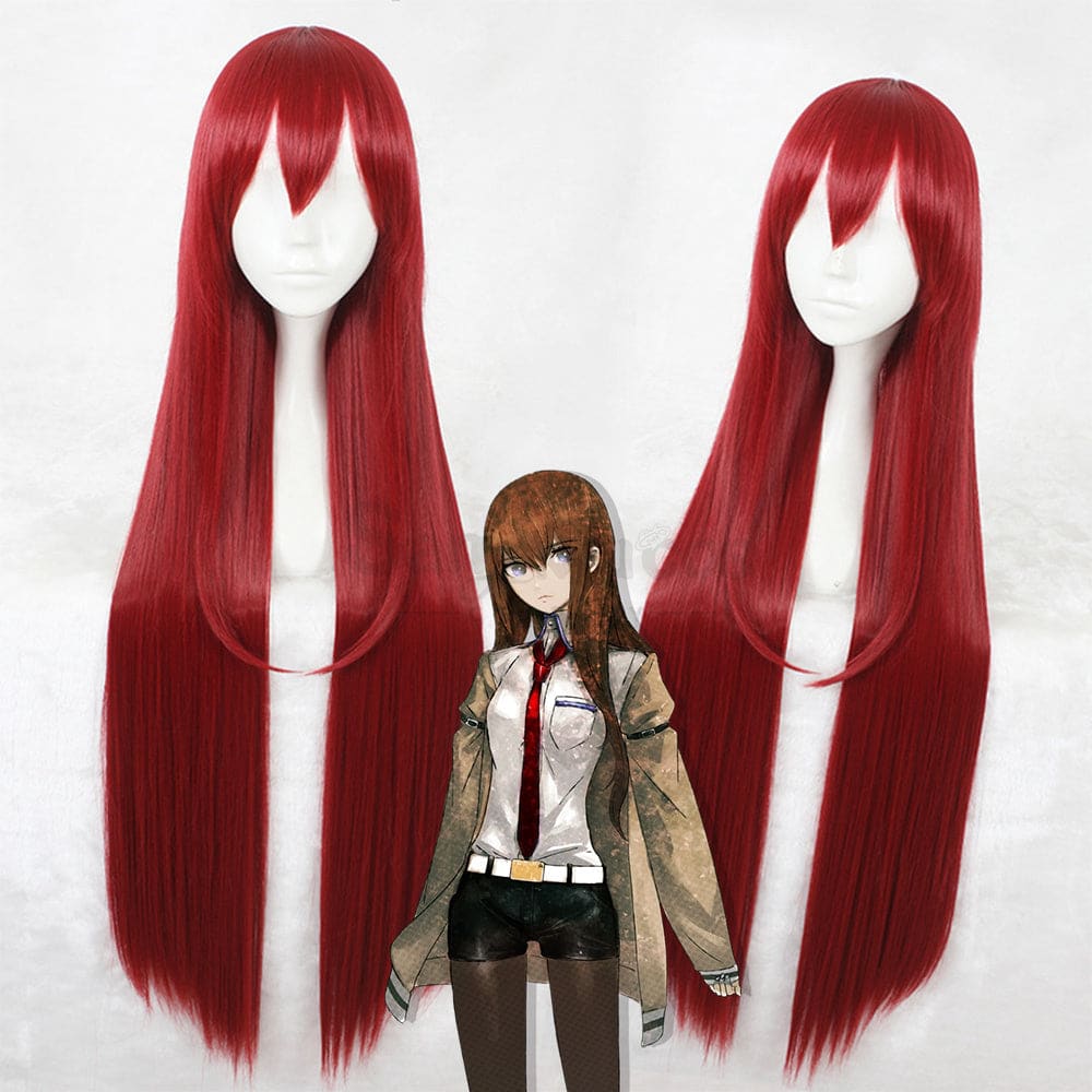 【In Stock】Anime Steins;Gate Cosplay Kurisu Makise Wig Wigs