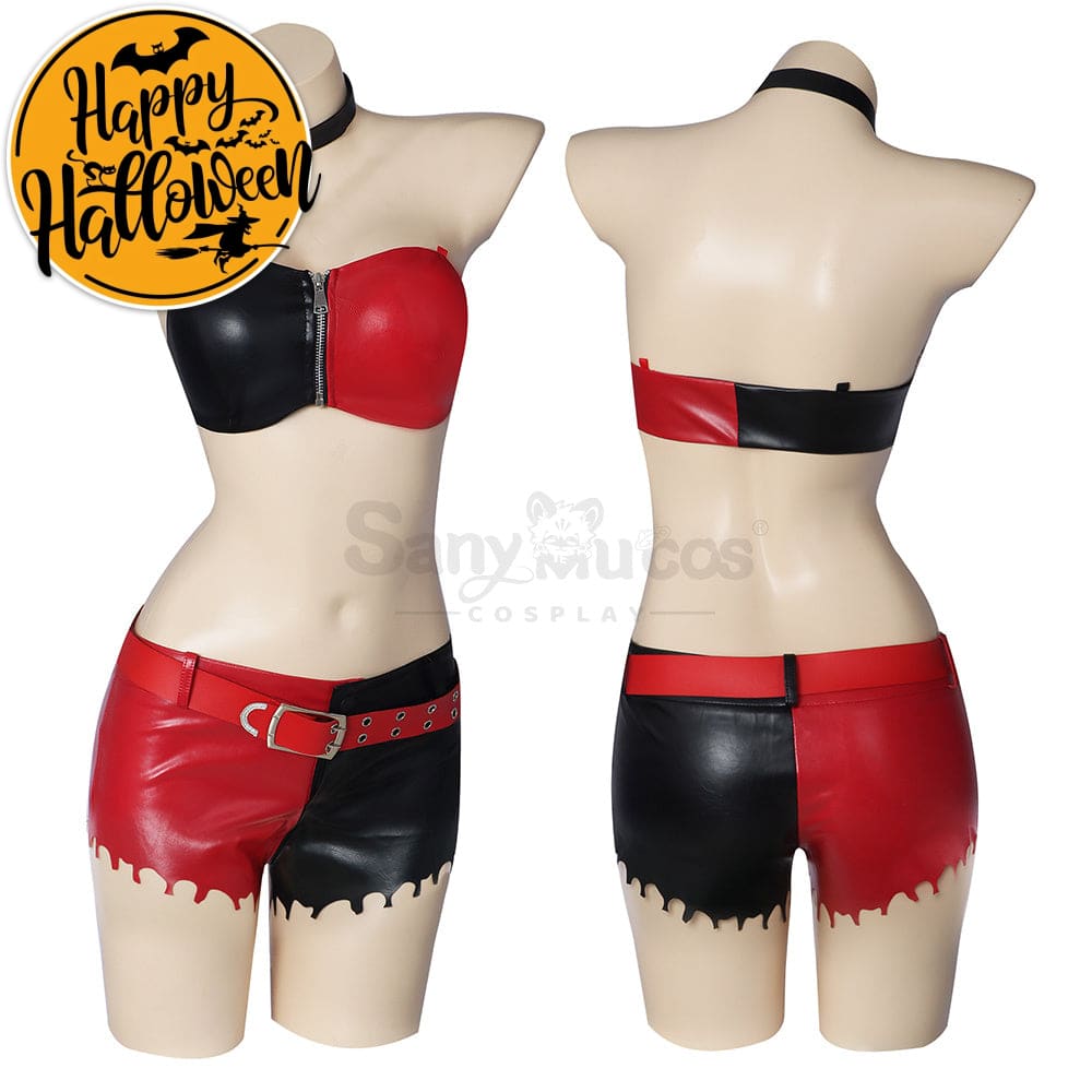 Anime Suicide Squad Isekai Cosplay Harley Quinn Costume Plus Size Costumes