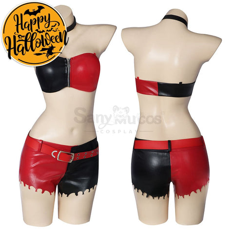 Anime Suicide Squad Isekai Cosplay Harley Quinn Costume Plus Size Costumes