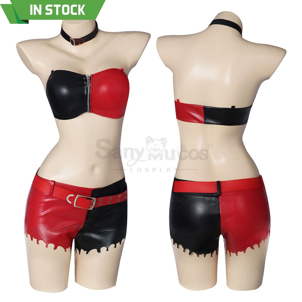 Anime Suicide Squad Isekai Cosplay Harley Quinn Costume Plus Size Costumes