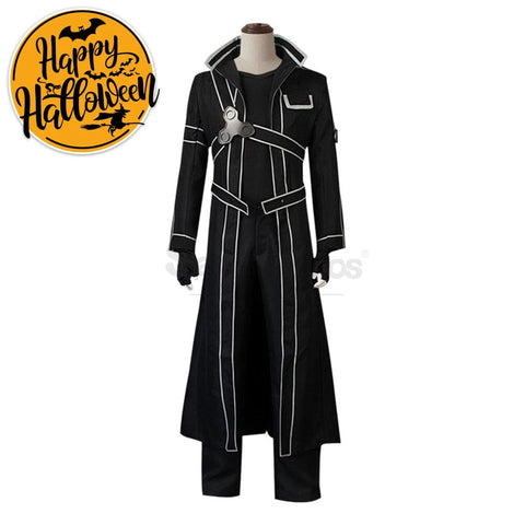 【In Stock】Anime Sword Art Online Cosplay Sao Kirigaya Kazuto Costume Plus Size Costumes