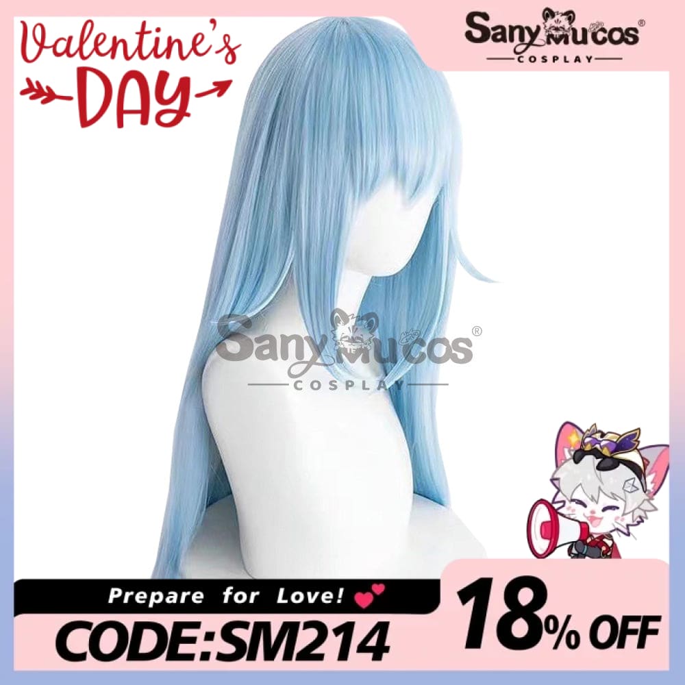 【In Stock】Anime That Time I Got Reincarnated As A Slime Cosplay Rimuru Tempest Wig Wigs