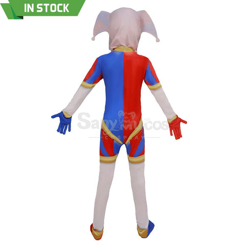 【In Stock】Anime The Amazing Digital Circus Cosplay Pomni Costume Costumes