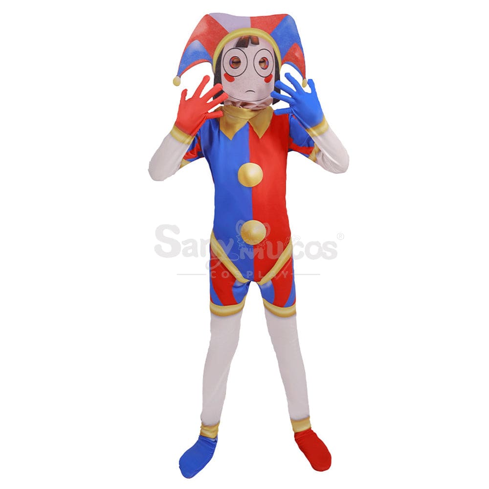 【In Stock】Anime The Amazing Digital Circus Cosplay Pomni Costume Costumes