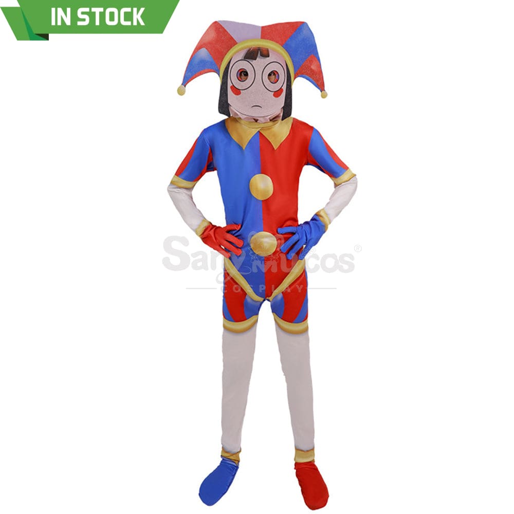 【In Stock】Anime The Amazing Digital Circus Cosplay Pomni Costume Costumes