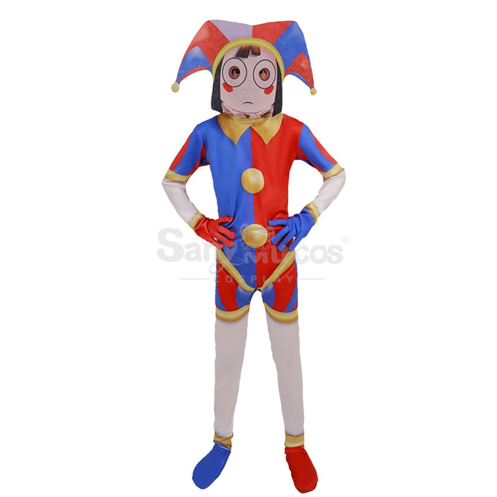 【In Stock】Anime The Amazing Digital Circus Cosplay Pomni Costume Costumes