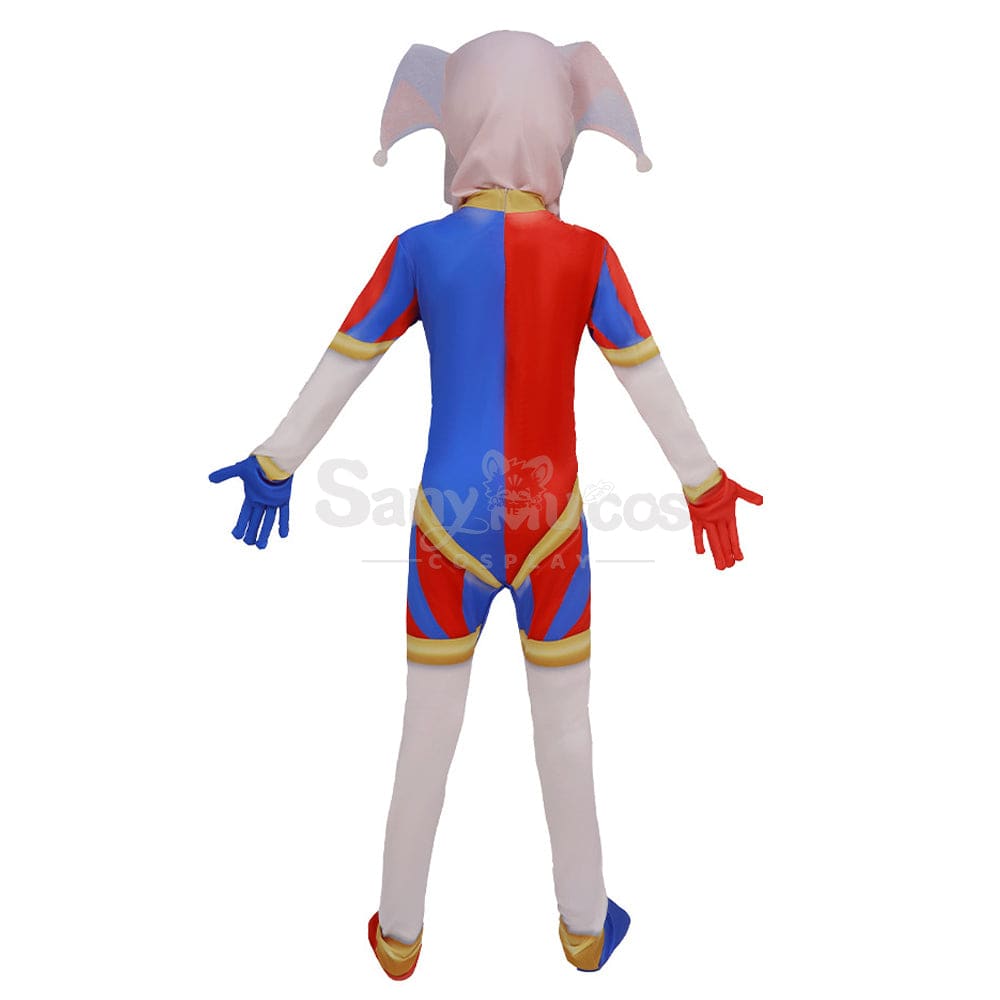 【In Stock】Anime The Amazing Digital Circus Cosplay Pomni Costume Costumes